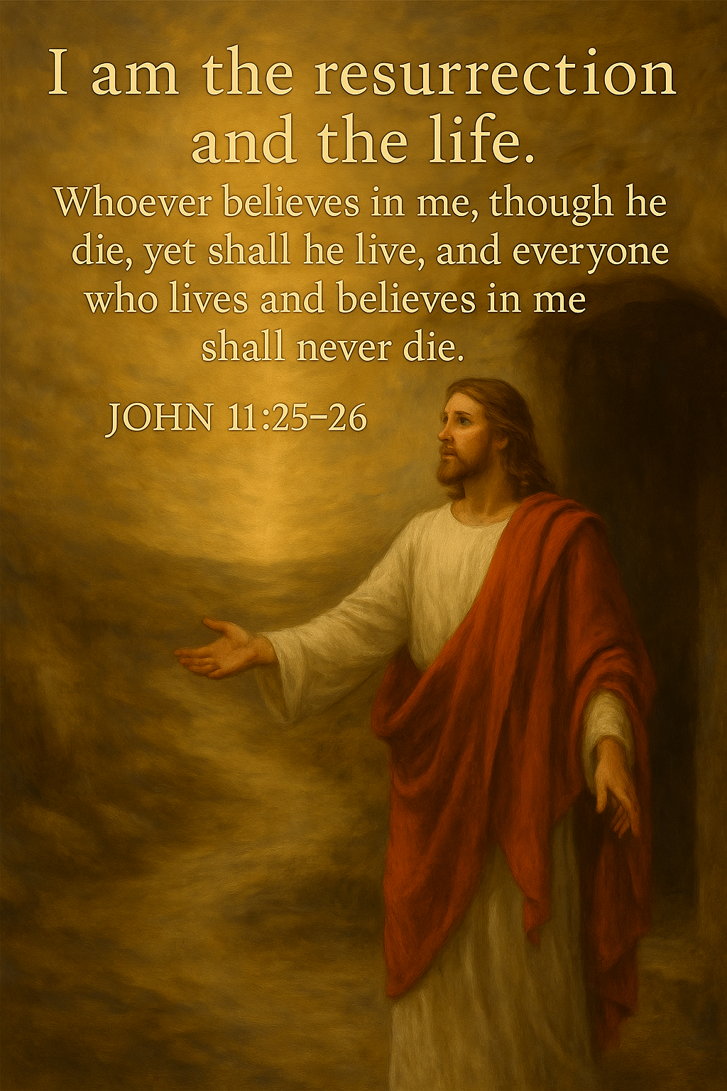 Scripture: John 11:25-26