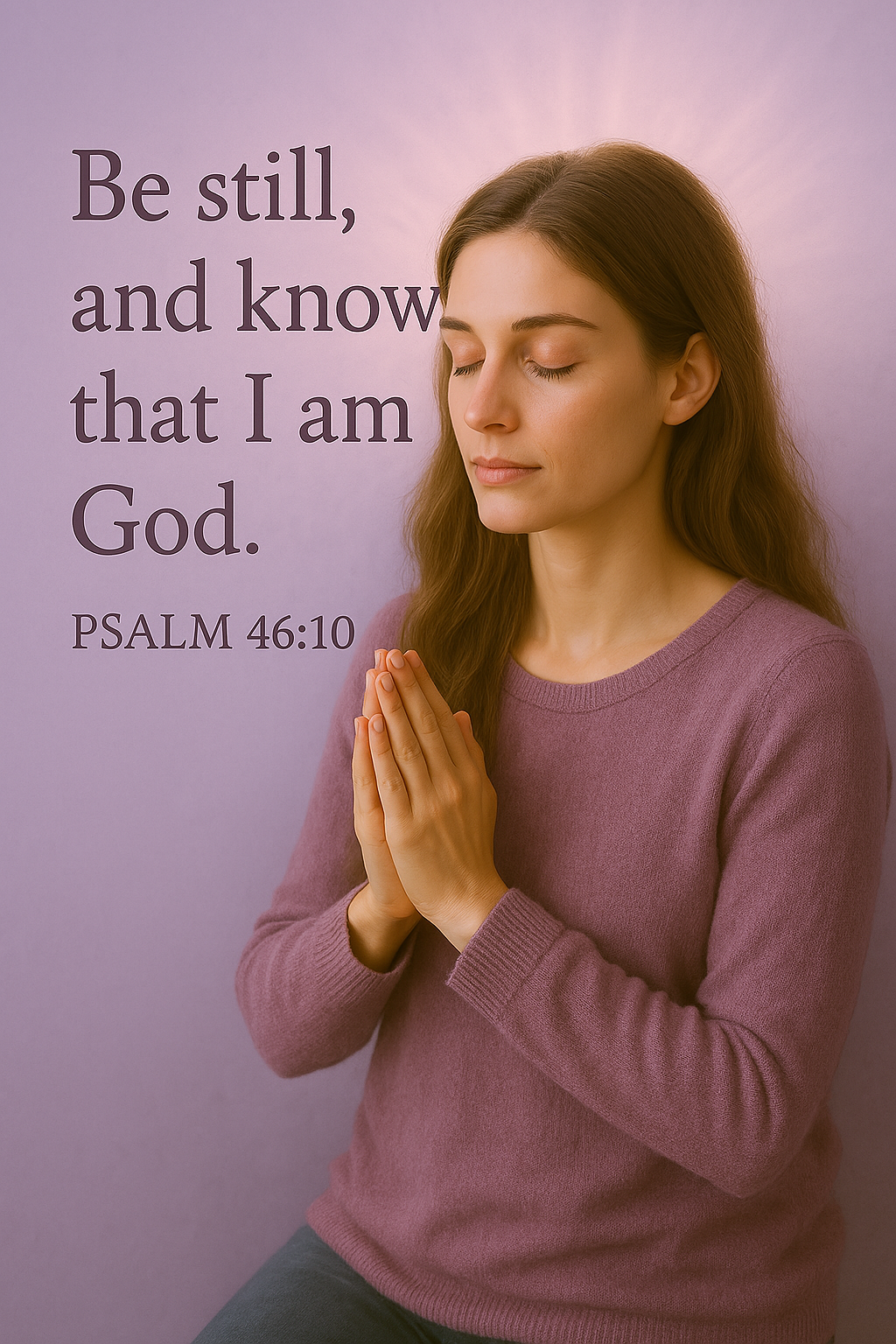 Scripture: Psalm 46:10